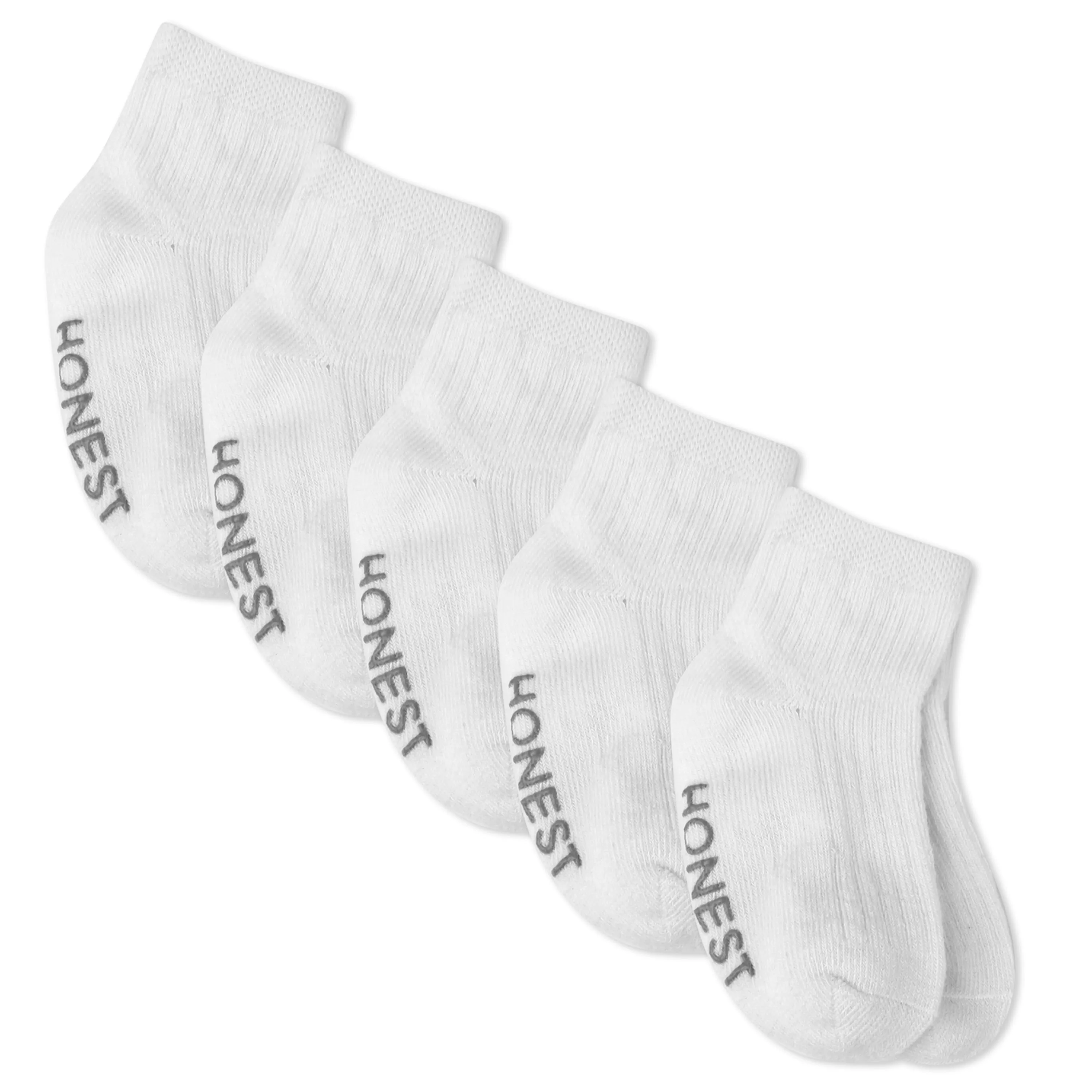 10-Pack Organic Cotton Long Sleeve Bodysuit & Sock Bundle
