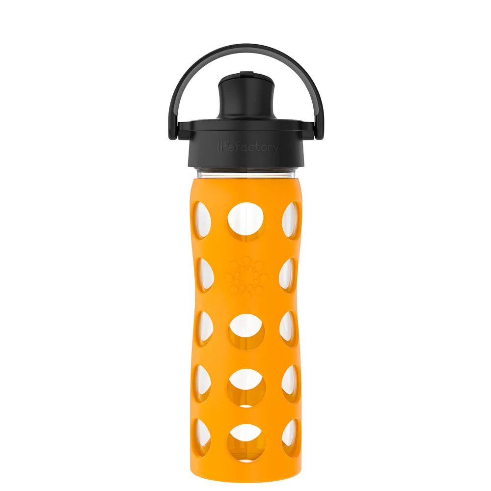 16oz Water Bottle with Silicone Sleeve and Active Cap