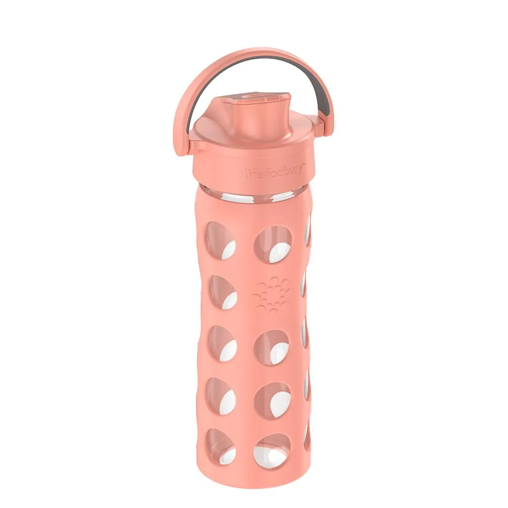 16oz Water Bottle with Silicone Sleeve and Active Cap