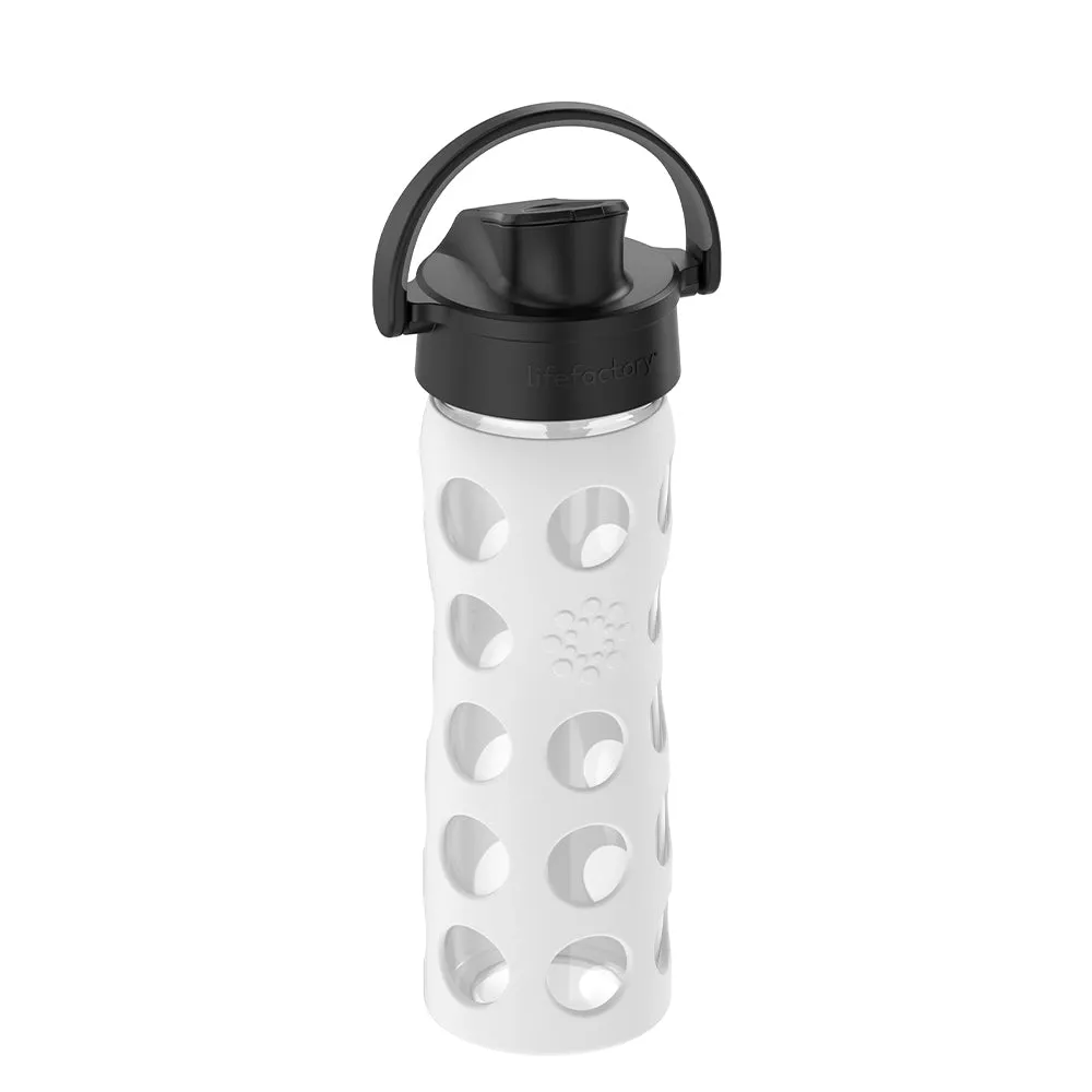 16oz Water Bottle with Silicone Sleeve and Active Cap