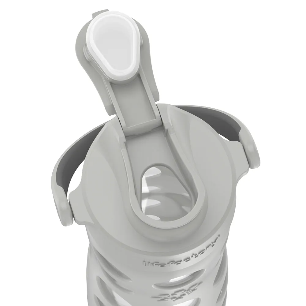 16oz Water Bottle with Silicone Sleeve and Active Cap