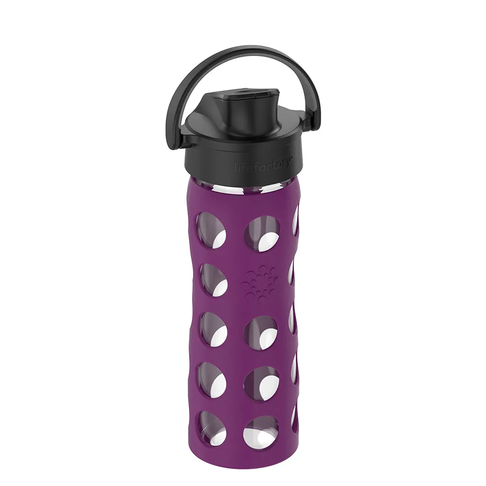 16oz Water Bottle with Silicone Sleeve and Active Cap