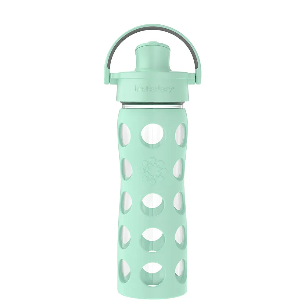 16oz Water Bottle with Silicone Sleeve and Active Cap