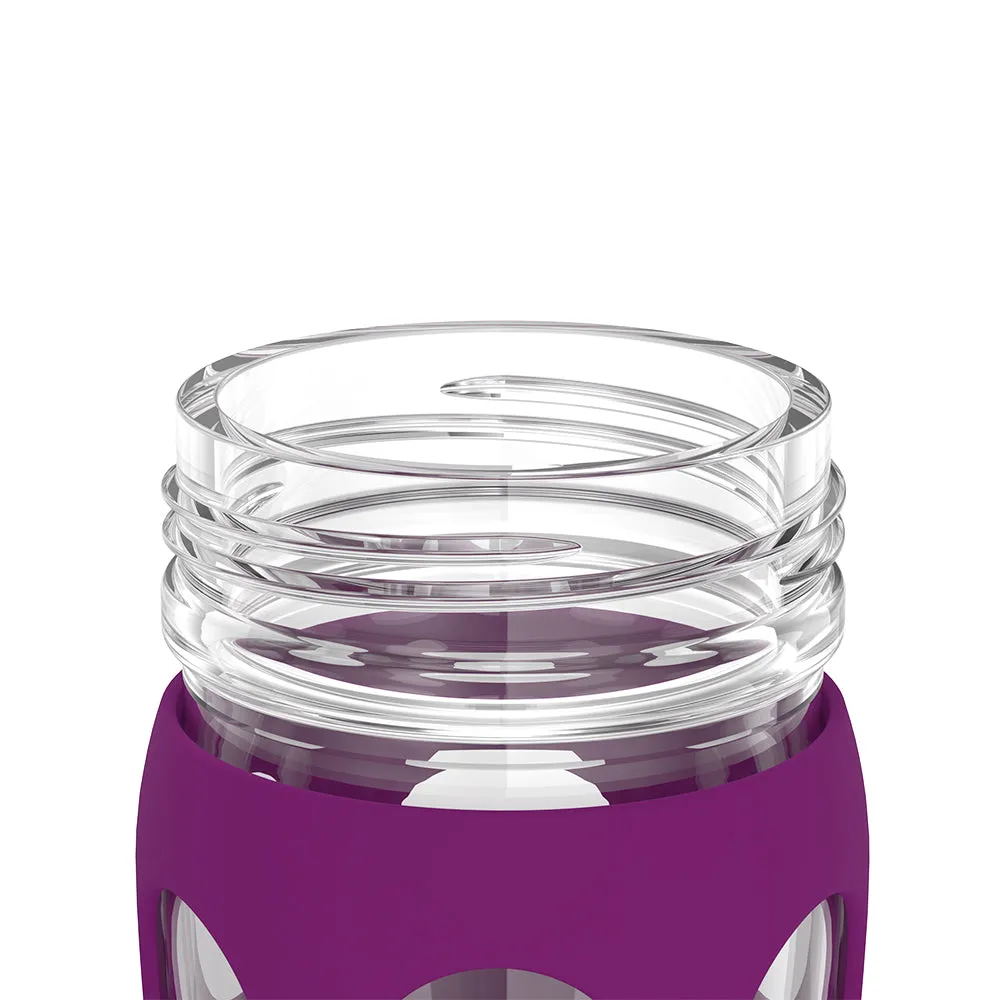 16oz Water Bottle with Silicone Sleeve and Active Cap