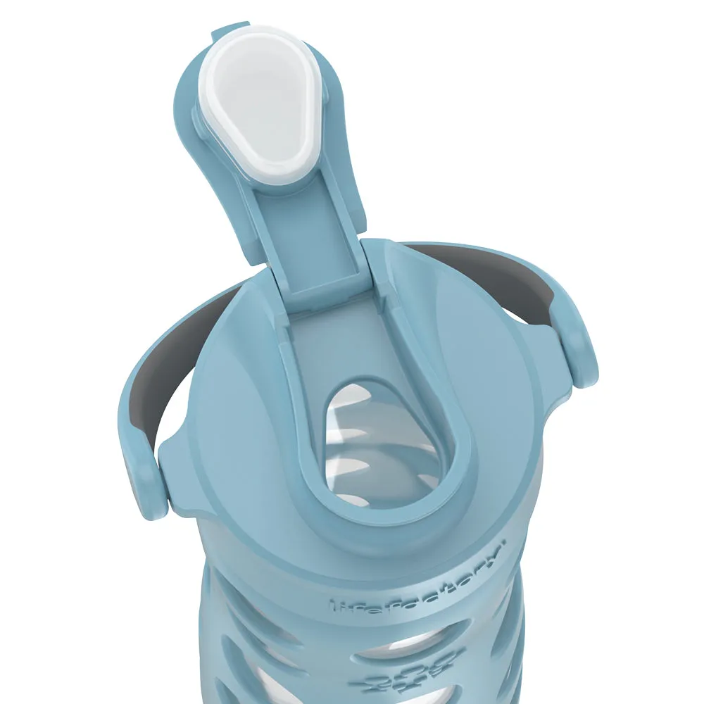 16oz Water Bottle with Silicone Sleeve and Active Cap