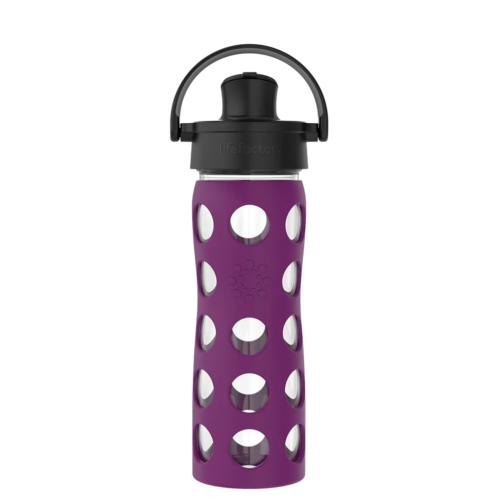 16oz Water Bottle with Silicone Sleeve and Active Cap