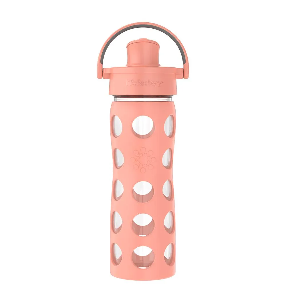 16oz Water Bottle with Silicone Sleeve and Active Cap