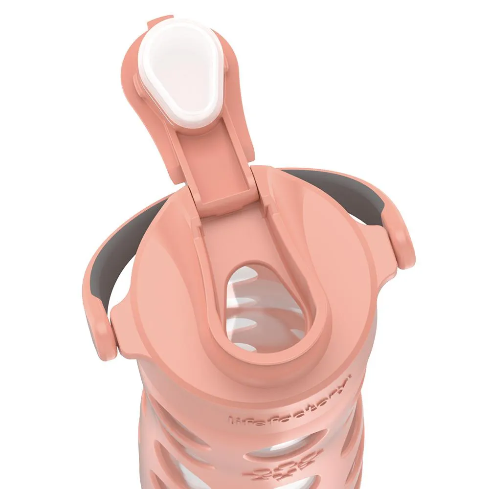 16oz Water Bottle with Silicone Sleeve and Active Cap