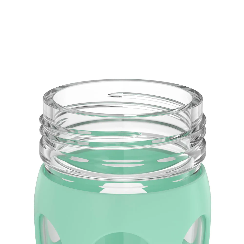 16oz Water Bottle with Silicone Sleeve and Active Cap
