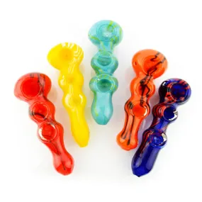 5.5” Triple Bowl Glass Pipe