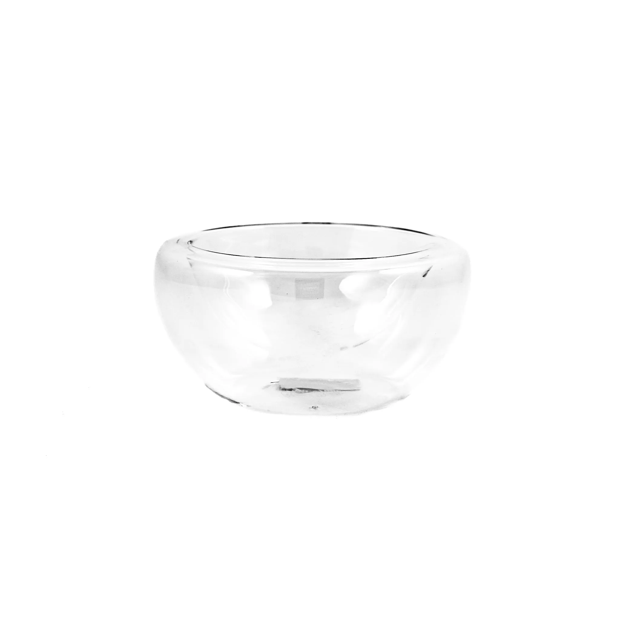6 x 120ml Small Double-Walled, Glass Bowl