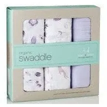 Aden and Anais - Organic swaddles Once Upon a Time (3 Pack)