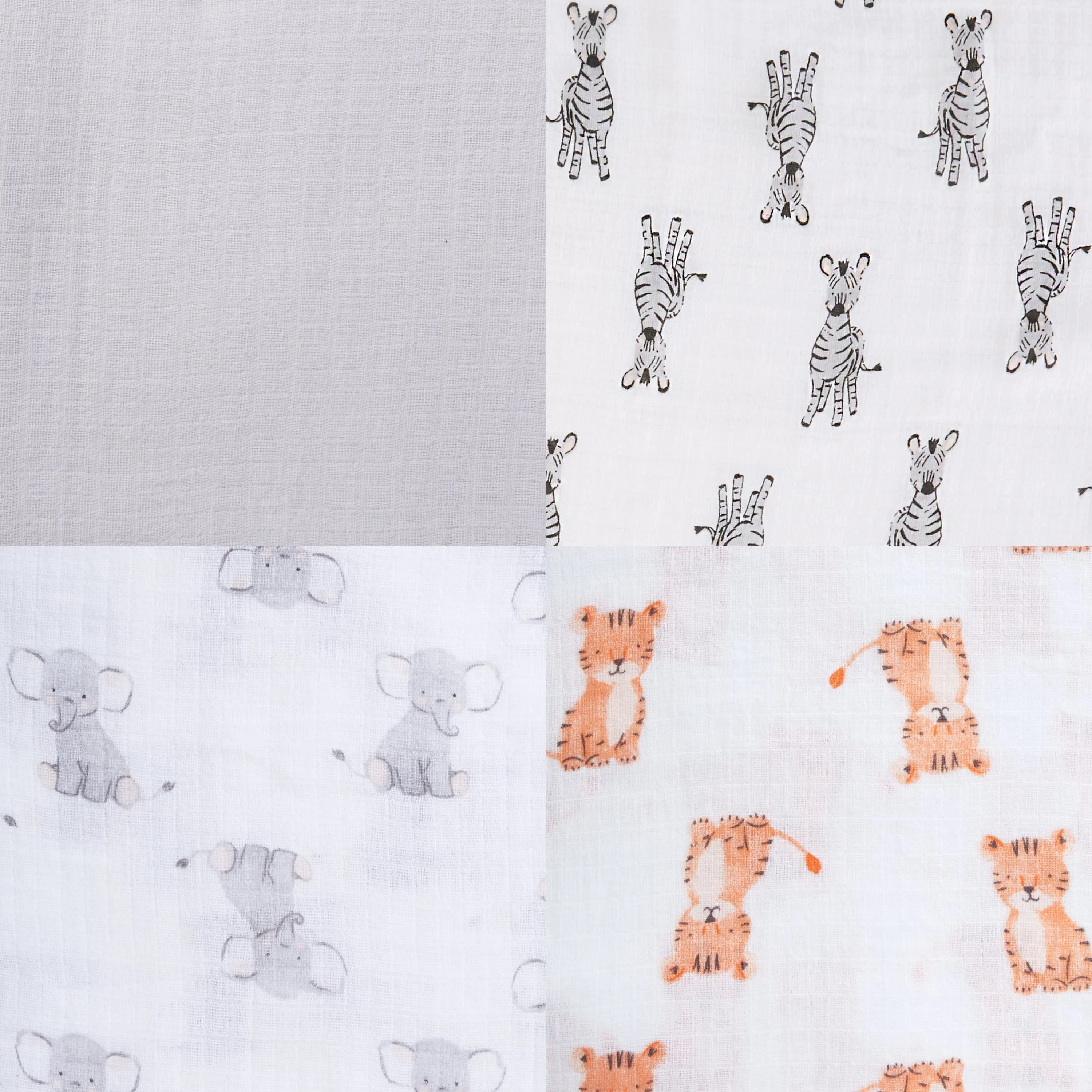 aden by aden   anais: safari babes classic muslin swaddles multi pack 4