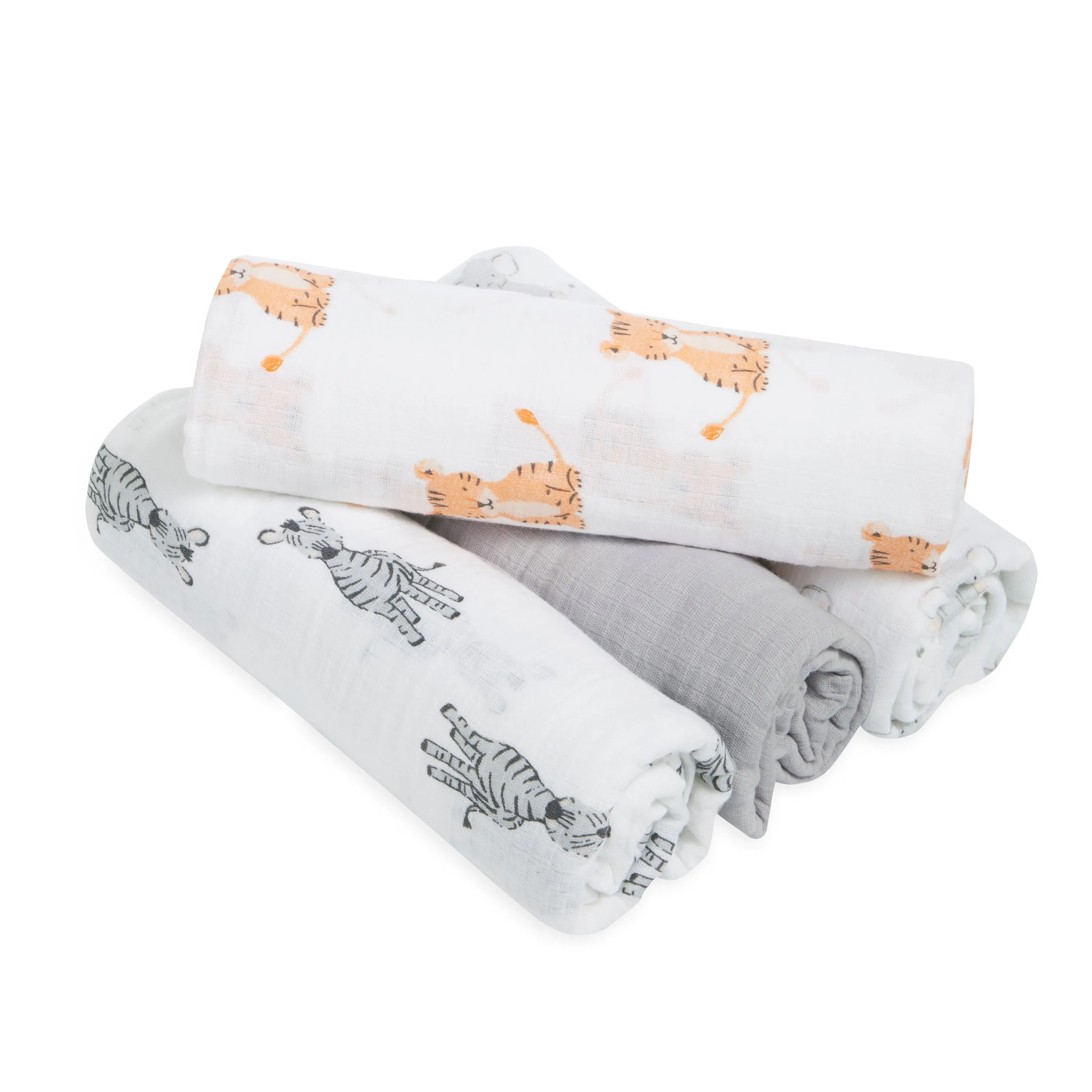 aden by aden   anais: safari babes classic muslin swaddles multi pack 4