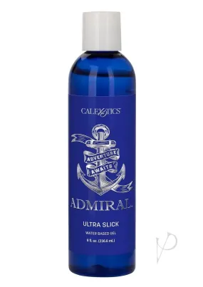 Admiral Ultra Slick Water Based Gel 8oz