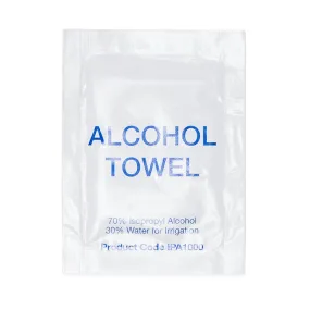 Alcohol Towel Sachets (100)