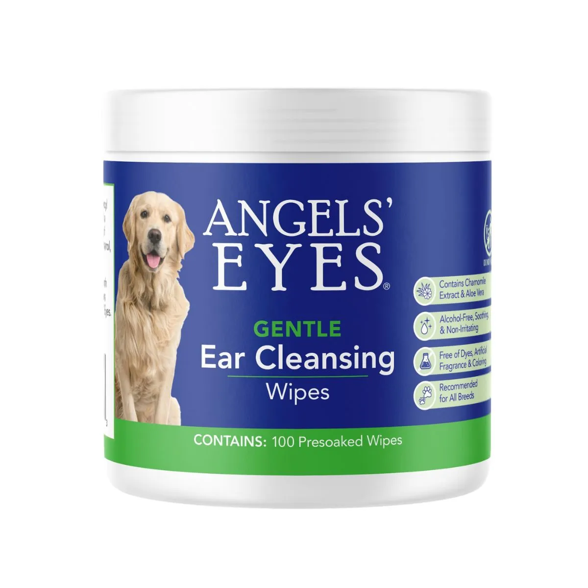 Angel's Eyes Gentle Ear Cleaning Wipes 100Ct