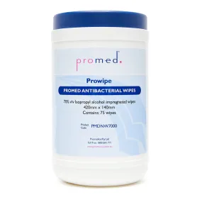 Antibacterial Isopropyl Alcohol Wipes (75)