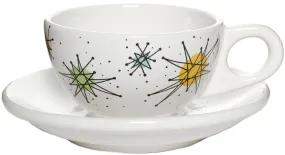 ATOMIC DINER TEA CUP WITH SAUCER