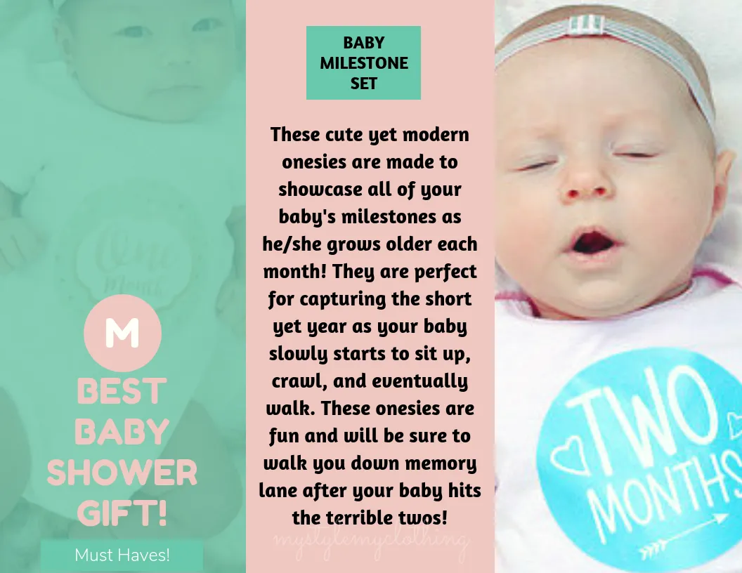 Baby Custom Monthly Onesies - Blue  Necktie Anchors