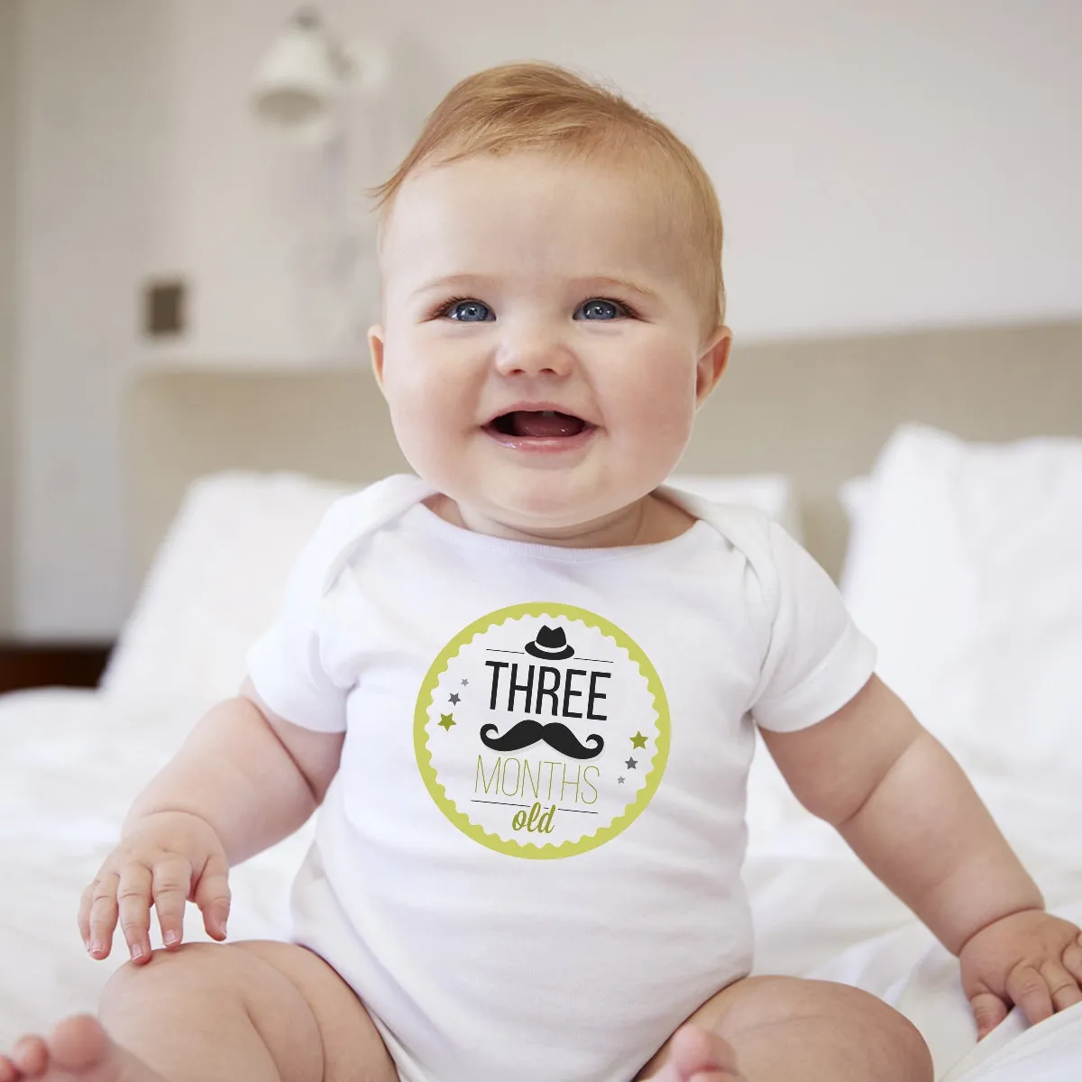 Baby Custom Monthly Onesies - Lil Man