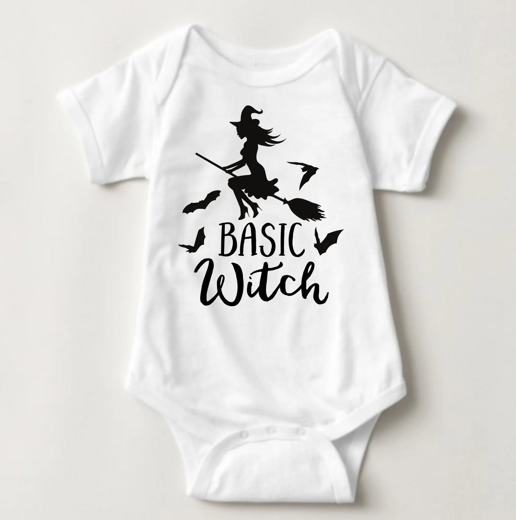 Baby Halloween  Onesies - Basic Witch