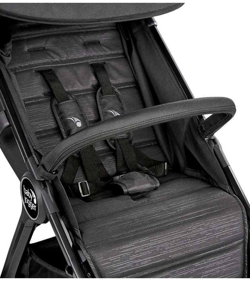 Baby Jogger City Tour 2 Ultra-Compact Travel Stroller   Belly Bar Bundle - Jet
