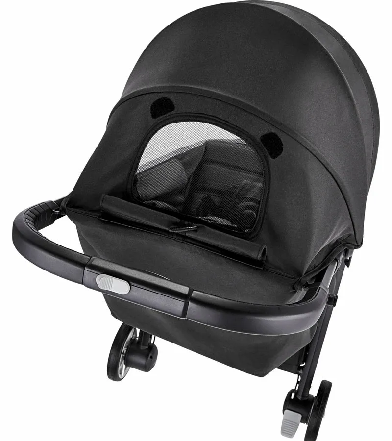 Baby Jogger City Tour 2 Ultra-Compact Travel Stroller   Belly Bar Bundle - Jet