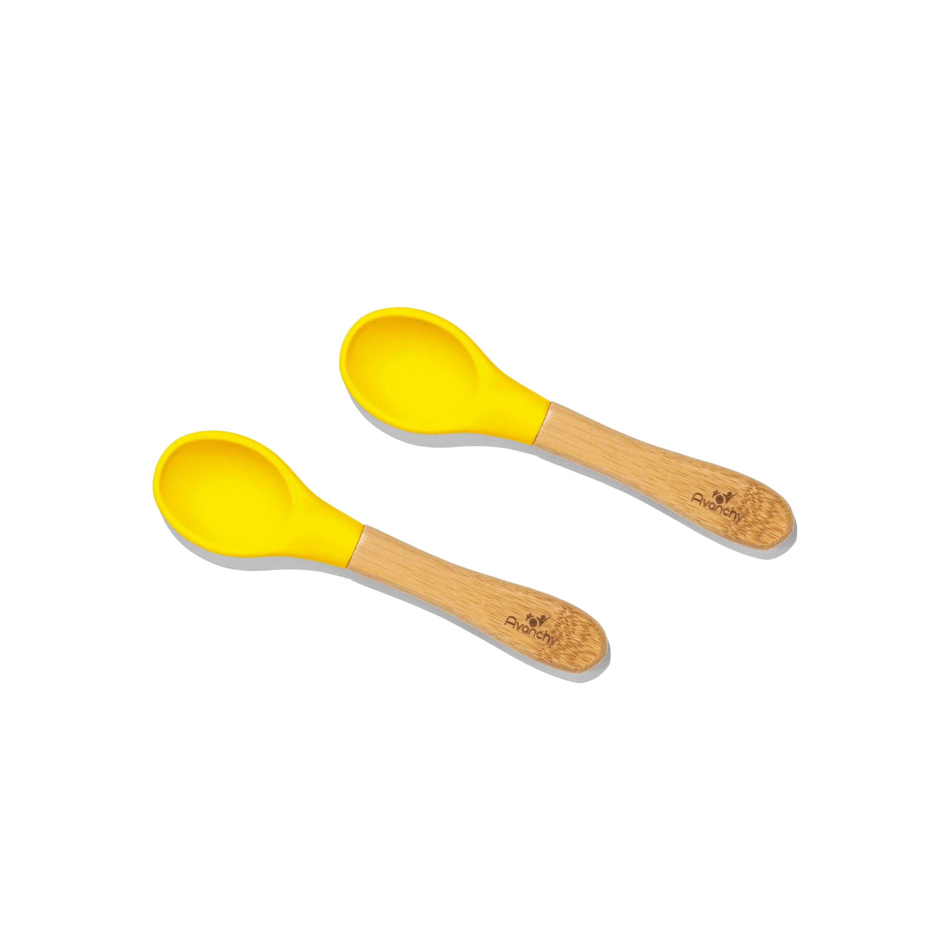 Baby Spoons Regular Scoop | Bamboo & Silicone