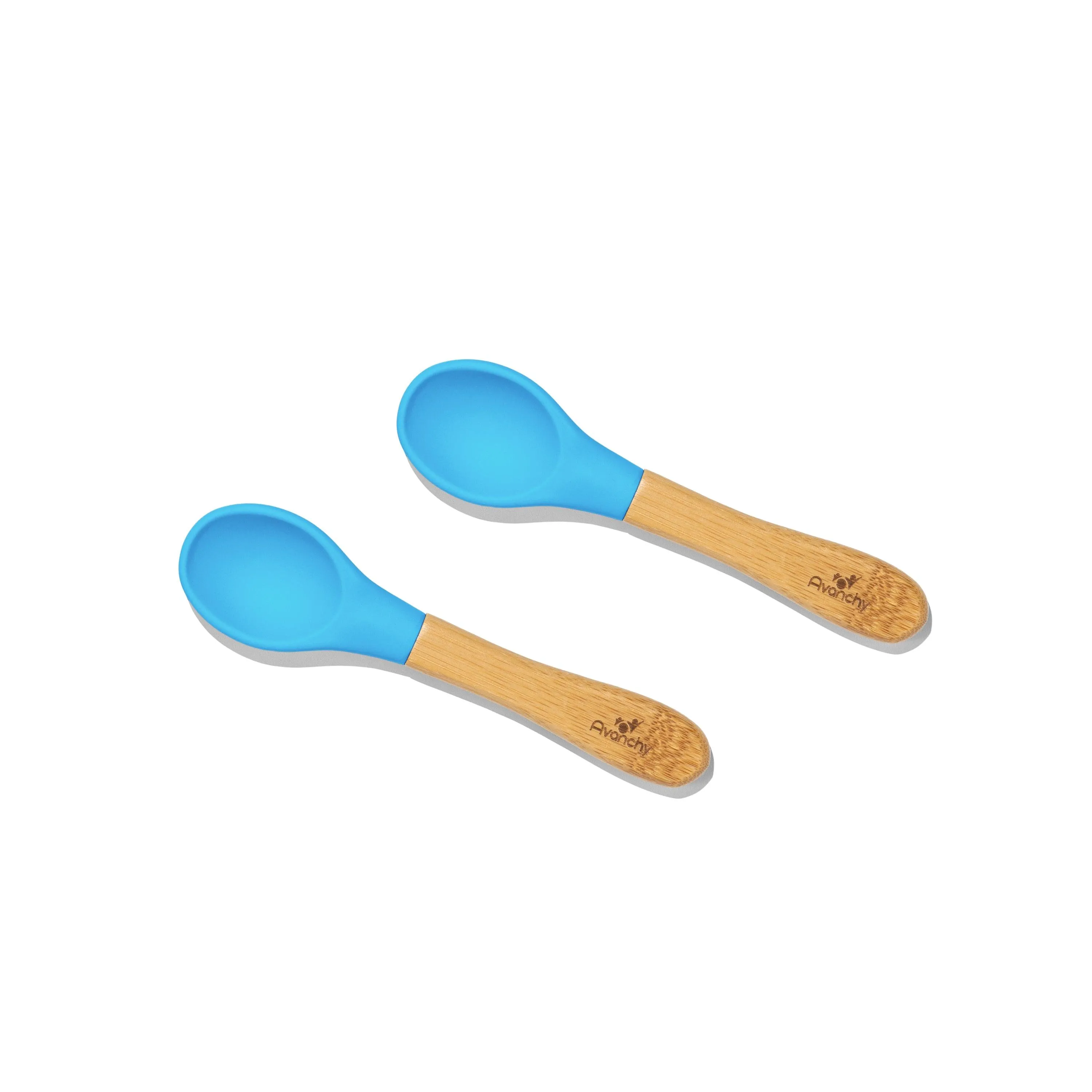 Baby Spoons Regular Scoop | Bamboo & Silicone