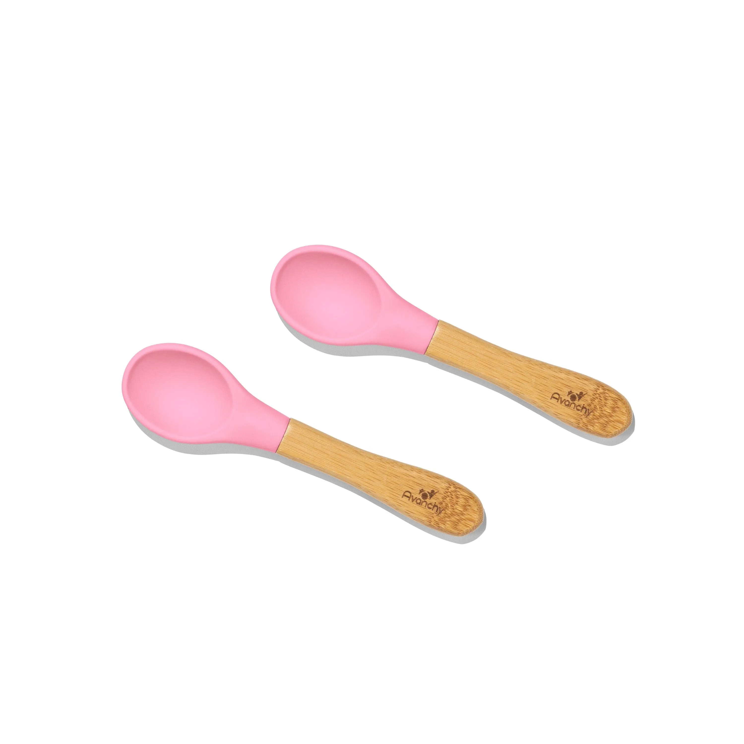 Baby Spoons Regular Scoop | Bamboo & Silicone