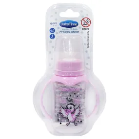 Baby Time Baby Feeding Bottle With Handle 150ml