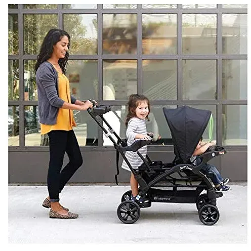 Baby Trend Sit N' Stand Double Stroller - Onyx