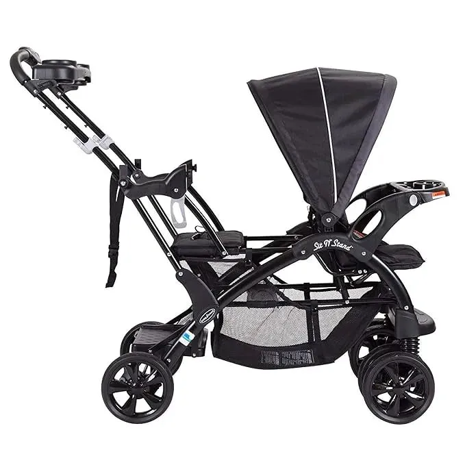 Baby Trend Sit N' Stand Double Stroller - Onyx