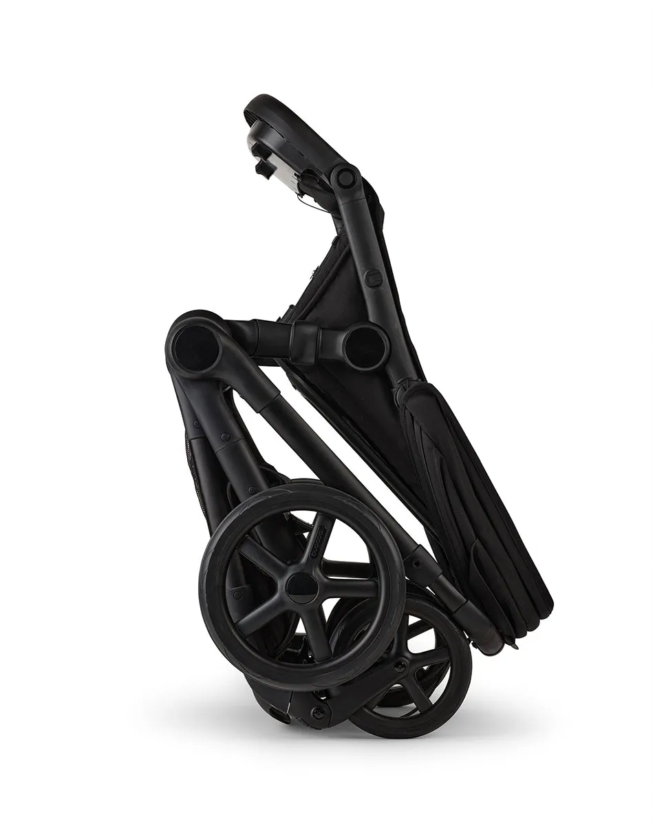 Bugaboo Kangaroo Complete Single-to-Double Stroller - Black / Midnight Black / Midnight Black