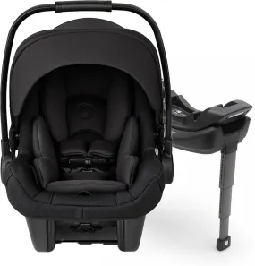 Bugaboo Turtle Air Shield By Nuna Infant Car Seat   Base - Black