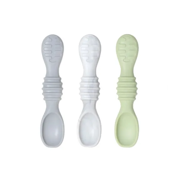 Bumkins Silicone Dipping Spoon 3pk VARIOUS COLOURS