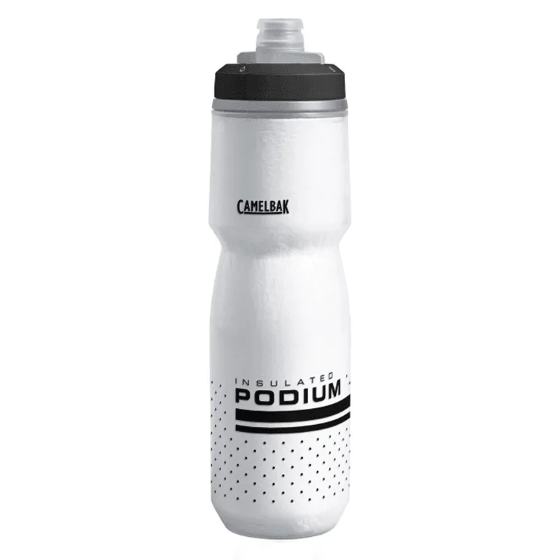 Camelbak Podium BIG Chill 0.7L (24oz) Water Bottle - White / Black