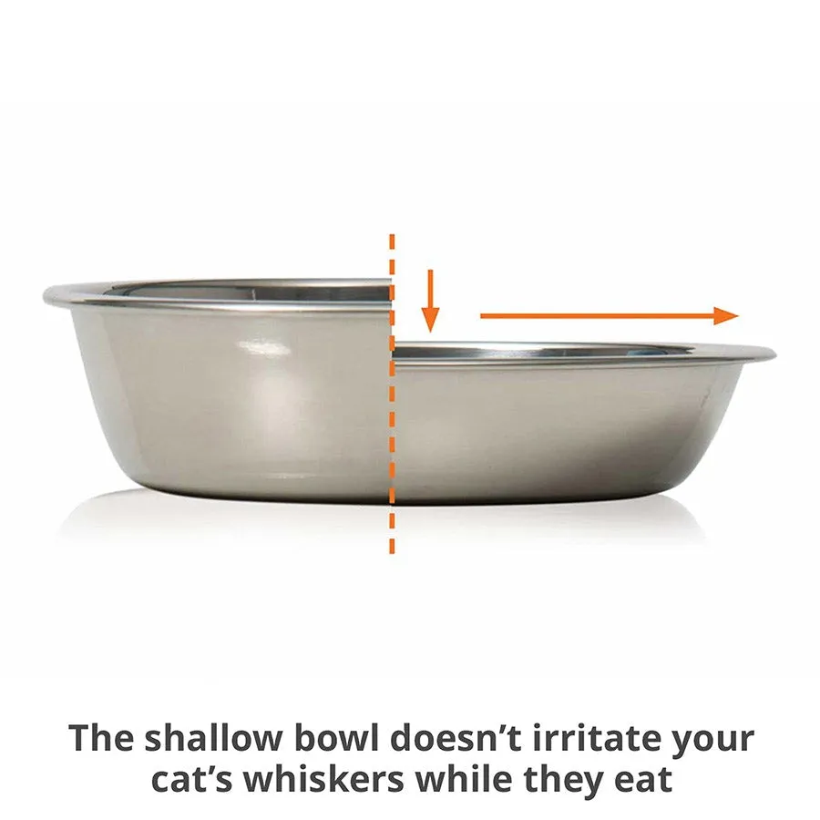 Catit PIXI Double Feeding Dish for Cats