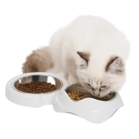 Catit PIXI Double Feeding Dish for Cats