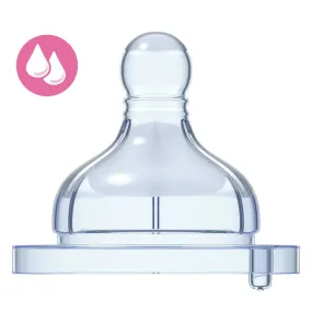 Chicco Well-Being Teat 2m  Medium Flow - 2 Pack
