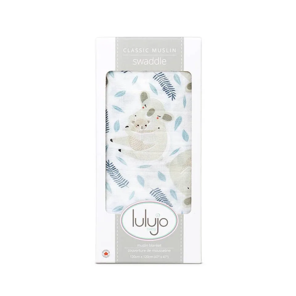 Classic Muslin Swaddle - Koala