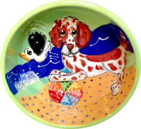 Clumber Spaniel Dog Bowl
