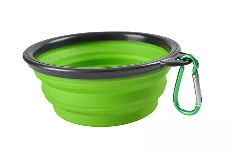 Collapsible Pet Folding Silicone Bowl 1000ml