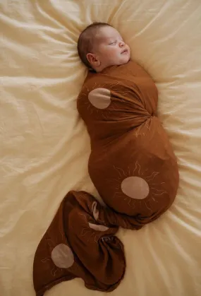 Deep Mustard Sunshine Swaddle