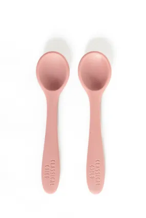 Desert Rose Silicone Spoon 2 Pack