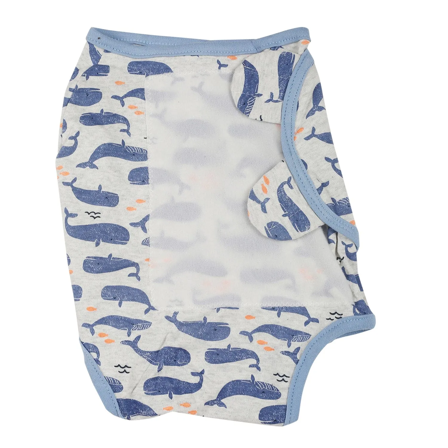 Dolphins Blue Ready Swaddle
