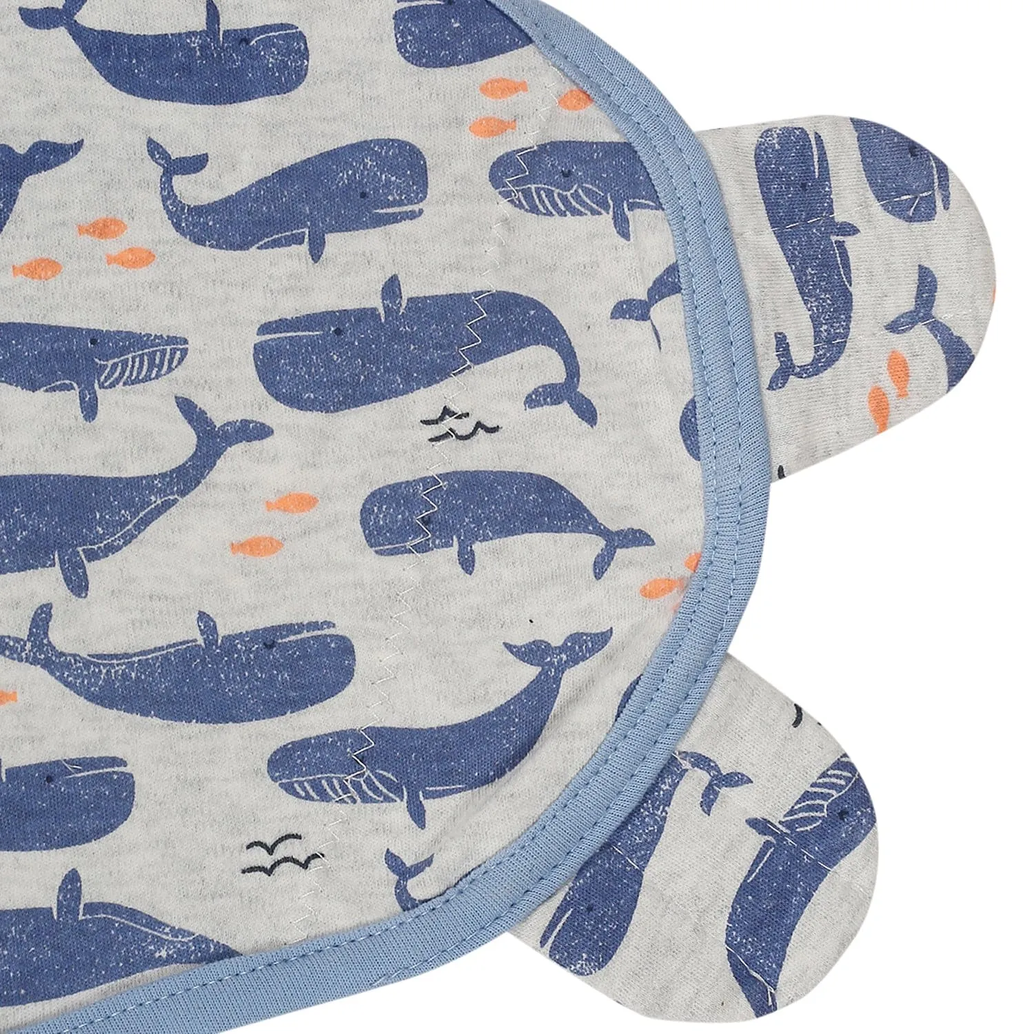 Dolphins Blue Ready Swaddle