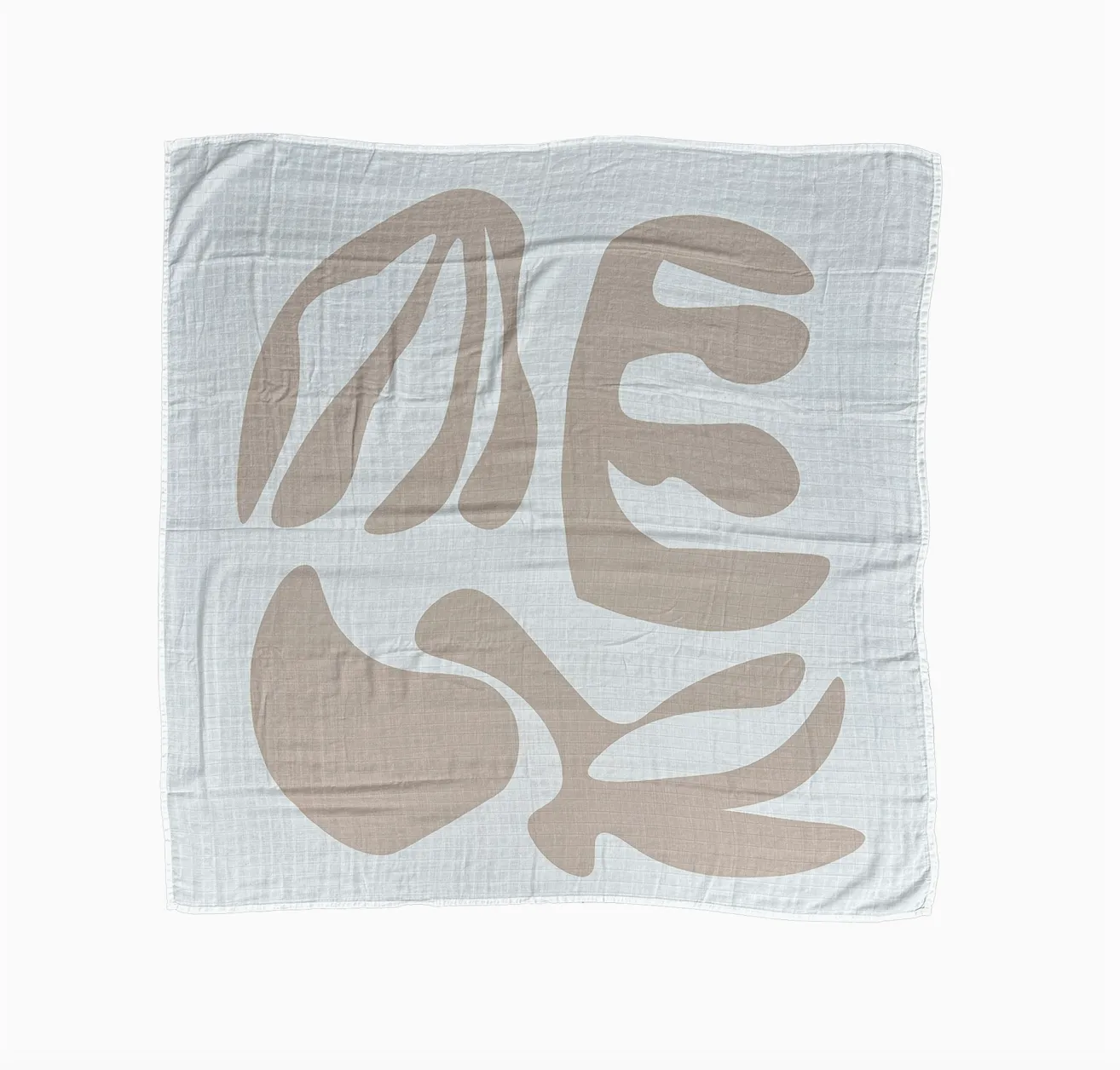 Dreamy Taupe | Organic Cotton Baby Swaddle
