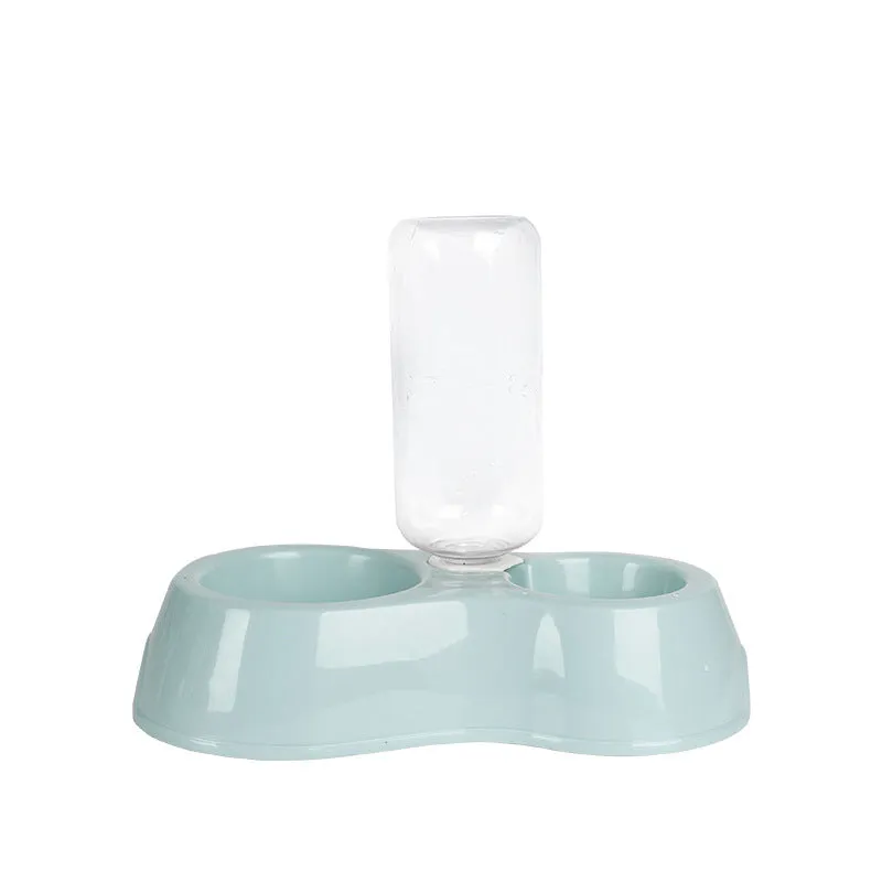 Dual Use Automatic Pet Drinking and Feeding Dish